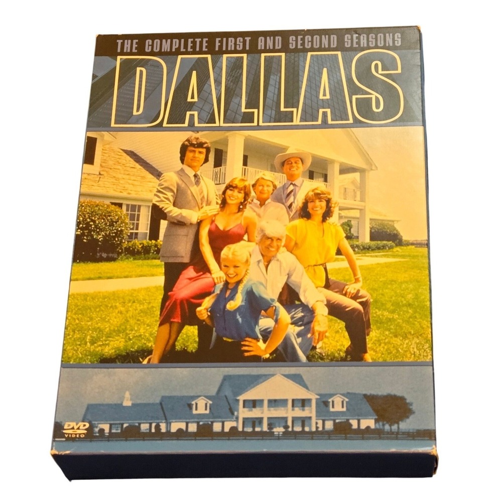 Dallas Complete First & Second Seasons 5 Disc DVD Box Set 2004